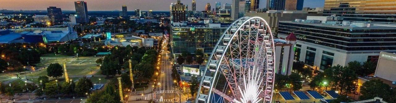 Exclusive Ponce City Rooftop Cityscape Chateau Atlanta Exterior foto