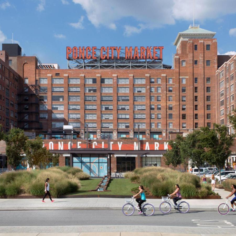 Exclusive Ponce City Rooftop Cityscape Chateau Atlanta Exterior foto